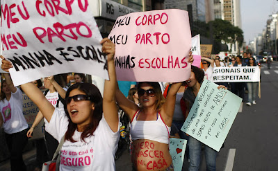 Video sobre a Marcha do Parto em Casa